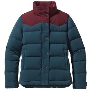 Patagonia Bivy Down Coat in Crater Blue